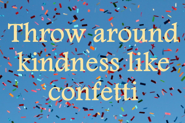 image-kindness like confetti