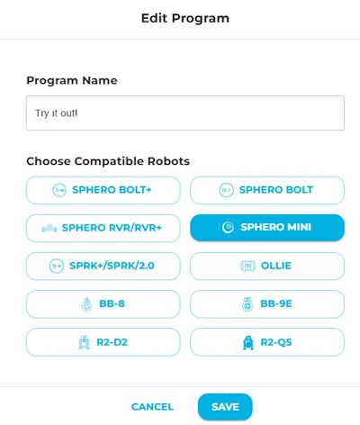 create sphero